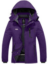 Wantdo Women's Waterproof Ski Jacket Windproof Winter Warm Snow Coat Mountain Rain Jacket Atna 121 Dark Purple S 