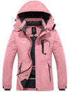 Wantdo Women's Waterproof Ski Jacket Windproof Winter Warm Snow Coat Mountain Rain Jacket Atna 121 Pink S 