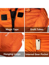 Ubon Ubon Cold 15 Degree F Mummy Sleeping Bag with YKK zipper for Winter Camping 