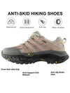 Wantdo Women's Waterproof Hiking & Trekking Shoes Outdoor Walking Shoes 