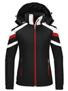 Wantdo Women's Waterproof Ski Jacket Warm Winter Snow Coat Mountaineering Windbreaker Atna 122 Black S 