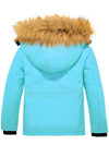 Wantdo Girl's Warm Snow Coat Waterproof Ski Jacket Windproof Winter Parka 