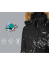 Wantdo Women's Waterproof Ski Jacket Winter Parka Jacket Snow Coat Atna 110 