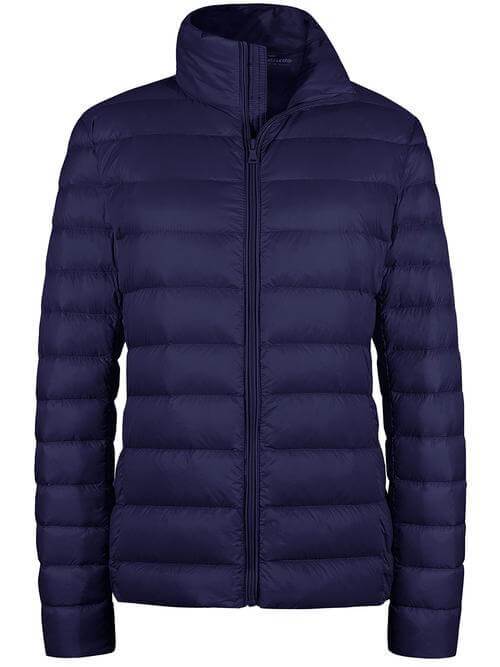 Women's Packable Down Jacket Short Lightweight Travel Jackets ThermoLi