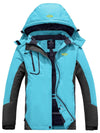 Wantdo Women's Waterproof Winter Coat Ski Jacket & Snow Rain Jacket with Hood Atna Core Sky Blue S 