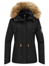 Black women's winter jackets