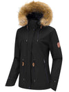 Wantdo Women's Waterproof Snow Ski Jacket Warm Winter Coat and Raincoat Atna 113 