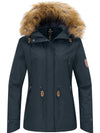 Wantdo Women's Waterproof Snow Ski Jacket Warm Winter Coat and Raincoat Atna 113 Dark Gray S 