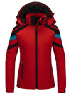 Wantdo Women's Waterproof Ski Jacket Warm Winter Snow Coat Mountaineering Windbreaker Atna 122 Red S 