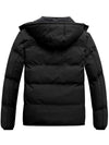 Men's Puffer Jacket Thicken Padded Winter Coat with Removable Hood Acadia 4
