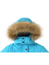 Wantdo Girls Winter Coat Long Winter Jacket Parka Padded with Faux Fur Hood 