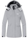 Wantdo Women's Waterproof Ski Jackets Warm Insulated Winter Parka Jacket Atna 116 Gray S 