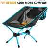 Ubon Ubon Ultralight Foldable Camping Chair 