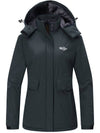 Wantdo Women's Waterproof Ski Jackets Warm Insulated Winter Parka Jacket Atna 116 Dark Gray S 