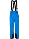 Wantdo Men's Waterproof Ski Pants Warm Insulated Snow Outdoor Cargo Pants Lake Blue S 