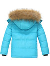 Wantdo Girl's Padded Puffer Jacket Warm Winter Coat Water Resistant Hooded Parka 