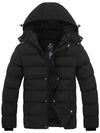 Wantdo Men's Warm Puffer Jacket Winter Coat with Removable Hood Valley I 