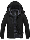 Wantdo Men's Waterproof Ski Jacket Snowboarding Warm Coat Winter Snow Outerwear Atna 022 Black S 