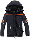 Wantdo Men's Windproof Snowboarding Jacket Mountain Waterproof Ski Jacket Atna 016 Dark Gray S 