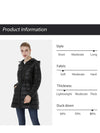 Wantdo Women's Long Puffer Coat Lightweight Packable Down Jacket With Hood ThermoLite Long 