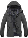 Wantdo Men's Waterproof Ski Jacket Snowboarding Warm Coat Winter Snow Outerwear Atna 022 Dark Grey S 