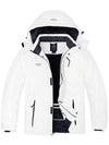 Men's Plus Size Waterproof Ski Snow Jacket Warm Winter Coat Big and Tall Atna Plus