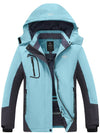 Wantdo Women's Waterproof Winter Coat Ski Jacket & Snow Rain Jacket with Hood Atna Core Pale Blue S 