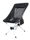 Ubon Ubon Ultralight Foldable Camping Chair Black Gray 1 Pack 