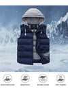 Wantdo Women's Quilted Puffer Vest Padding With Removable Hooded 