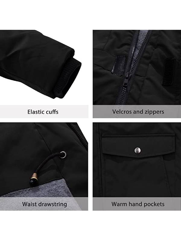Men's Warm Winter Coat Parka Thicken Insulated Puffer Jacket Acadia 2