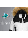 Wantdo Women's Waterproof Ski Jacket Hooded Snow Coat Mountain Fleece Winter Parka Atna 125 