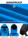 Wantdo Boy's Waterproof Ski Jacket Fleece Snowboarding Jackets Warm Thick Winter Coat 