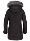 Wantdo Women's Long Quilted Winter Coat Thicken Puffer Jacket with Faux Fur Hood Acadia 39 