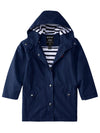 Boys and Girls Waterproof Rain Jacket Lightweight Hooded Raincoat
