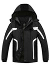 Wantdo Men's Warm Ski Jacket Waterproof Snowboard Parka Windproof Insulated Coat Sealed Seams Atna 011 Black S 