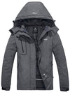 Wantdo Women's Waterproof Winter Coat Ski Jacket & Snow Rain Jacket with Hood Atna Core Dark Grey S 