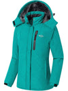 Wantdo Women's Ski Jacket Winter Coats Fleece Lined Rain Jacket Atna 120 New Blue S 