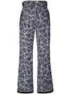 Wantdo Women's Waterproof Warm Padding Insulated Outdoors Snow Pants Gray Flora S 