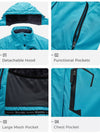 Wantdo Women’s Plus Size Waterproof Ski Jacket Warm Winter Snow Coat Mountain Raincoat Atna Plus 
