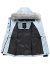 Wantdo Girl's Quilted Winter Coat Thicken Puffer Jacket with Fur Hood 