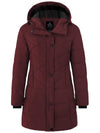 Women's Quilted Winter Jacket Puffy Coat Puffer Jackets Sustainable Fabric