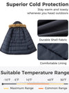 Women's Waterproof Winter Jackets Warm Puffer Coats Renewable Fabric