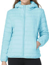 Women's Packable Down Jacket Ultra Lightweight Puffer Coat Short With Hood ThermoLite I