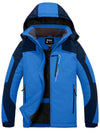 Skieer Skieer Men's Ski Jacket Waterproof Snowboarding Jackets Winter Snow Windproof Coat Warm Raincoat Blue Large 