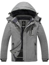 Wantdo Men's Mountain Waterproof Ski Jacket Warm Winter Coat Snowboarding Jacket Atna 014 Grey S 