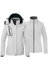 Women's Fleece 3-in-1 Interchange Ski Jacket Waterproof Insulated Coat Alpine III