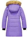 ZSHOW ZSHOW Girls' Long Winter Coat Parka Water Resistant Warm Puffer Jacket 